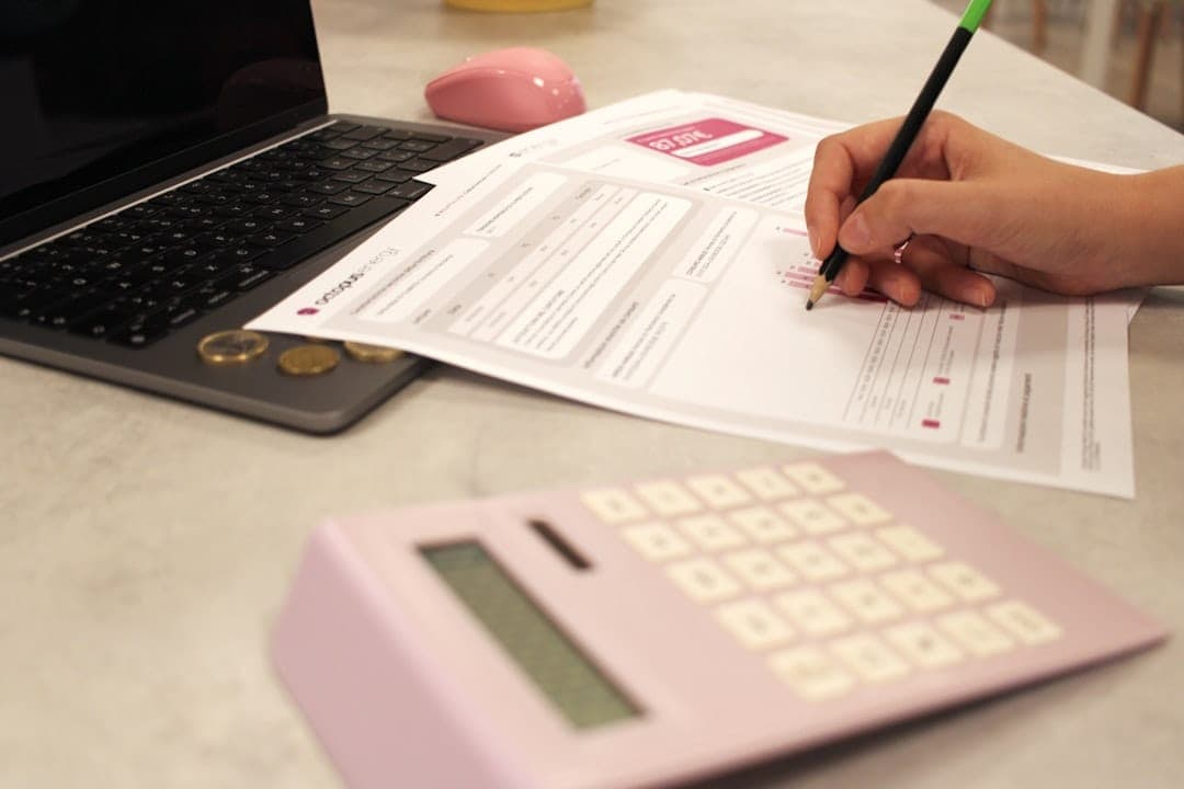 Mortgage application form